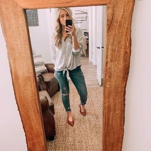 Black & White Blouse